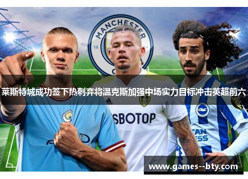 莱斯特城成功签下热刺弃将温克斯加强中场实力目标冲击英超前六